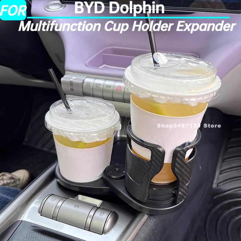 Mobile Tech Accessories - 360 หมุนรถถ้วยผู้ถือมัลติฟังก์ชั่ถ้วยผู้ถือ Expander รถถ้วย Mount ผู้ถือโทรศัพท์มือถือสําหรับ