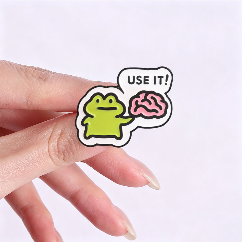 เข็มกลัดกบตลกน่ารัก ลายการ์ตูน - Kawaii Tech Accessories บทวิจารณ์และราคา