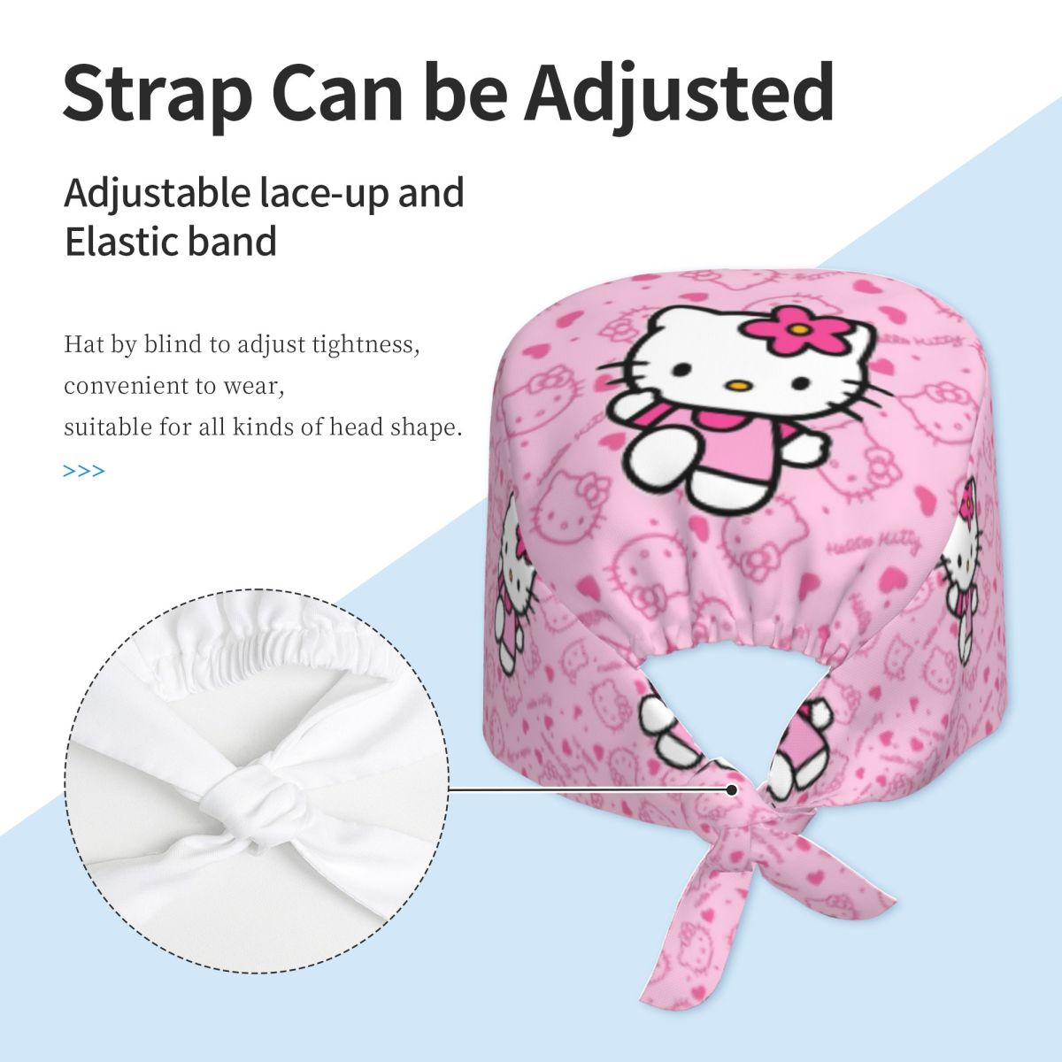 หมวกคลุมผมสำหรับทำงาน ลายการ์ต - Kawaii Tech Accessories บทวิจารณ์และราคา