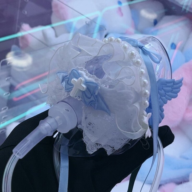 หน้ากากออกซิเจนตกแต่งดีไซน์ดั้ - Kawaii Tech Accessories บทวิจารณ์และราคา
