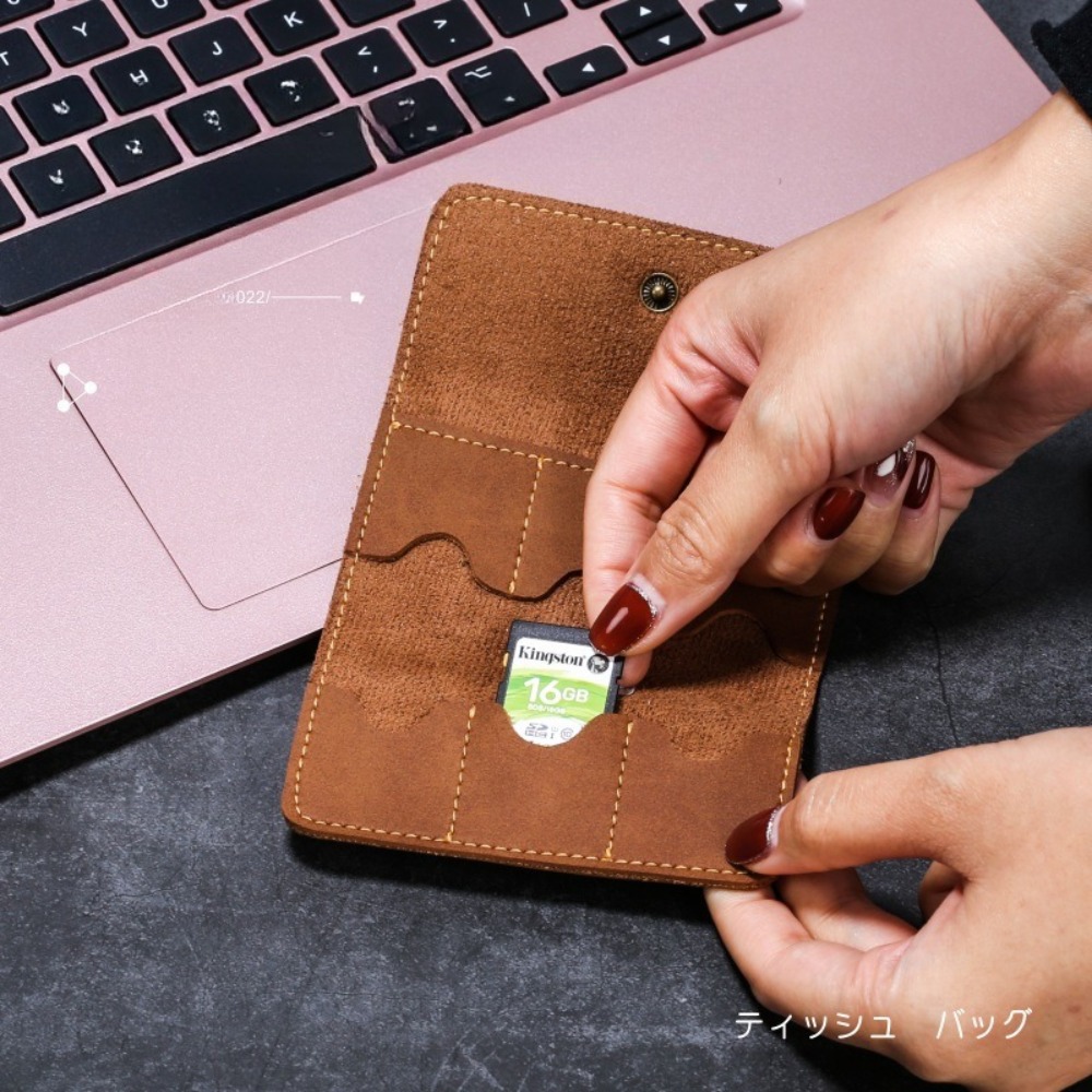 กล่องใส่การ์ดหน่วยความจำหนัง P - Mobile Tech Accessories บทวิจารณ์และราคา
