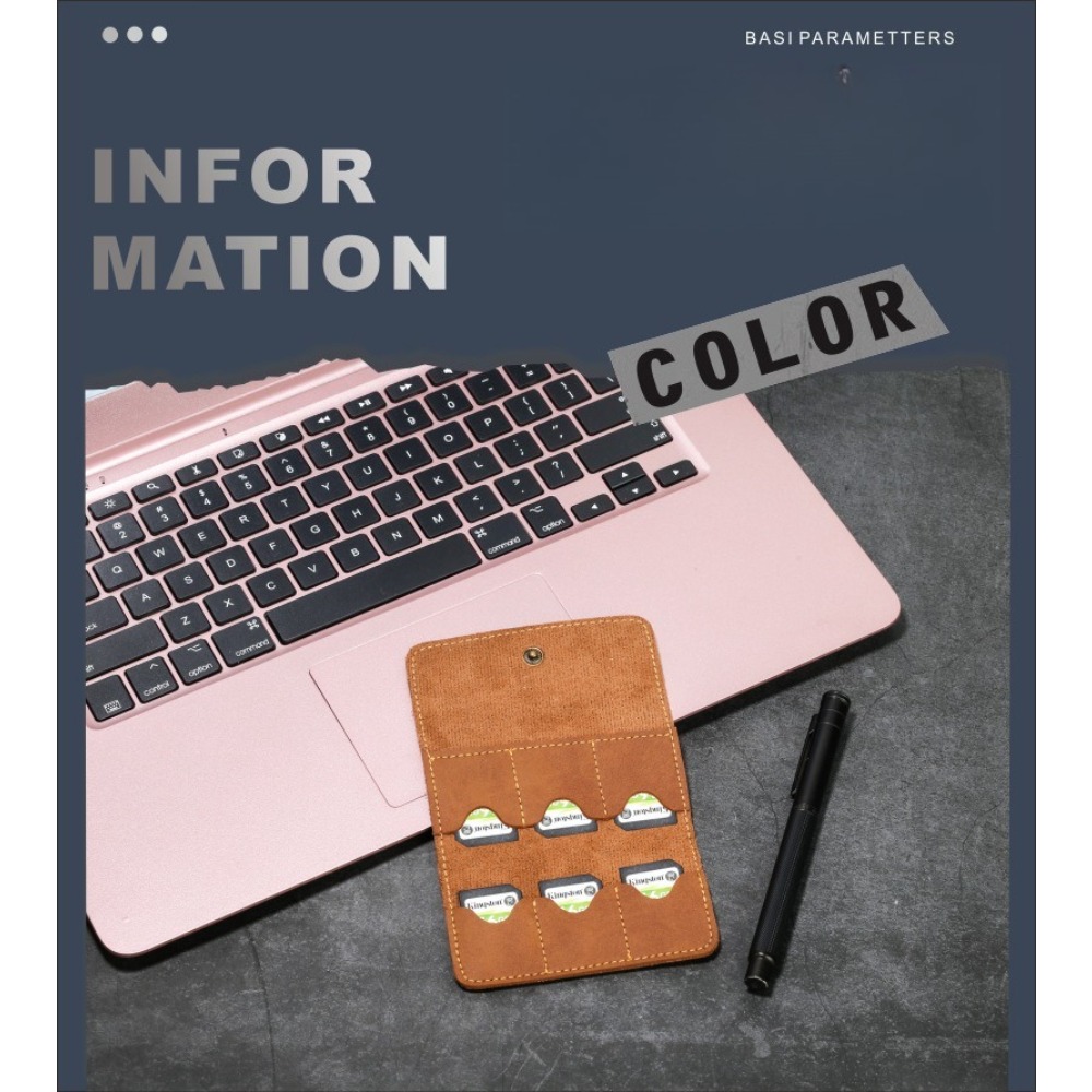 กล่องใส่การ์ดหน่วยความจำหนัง P - Mobile Tech Accessories บทวิจารณ์และราคา