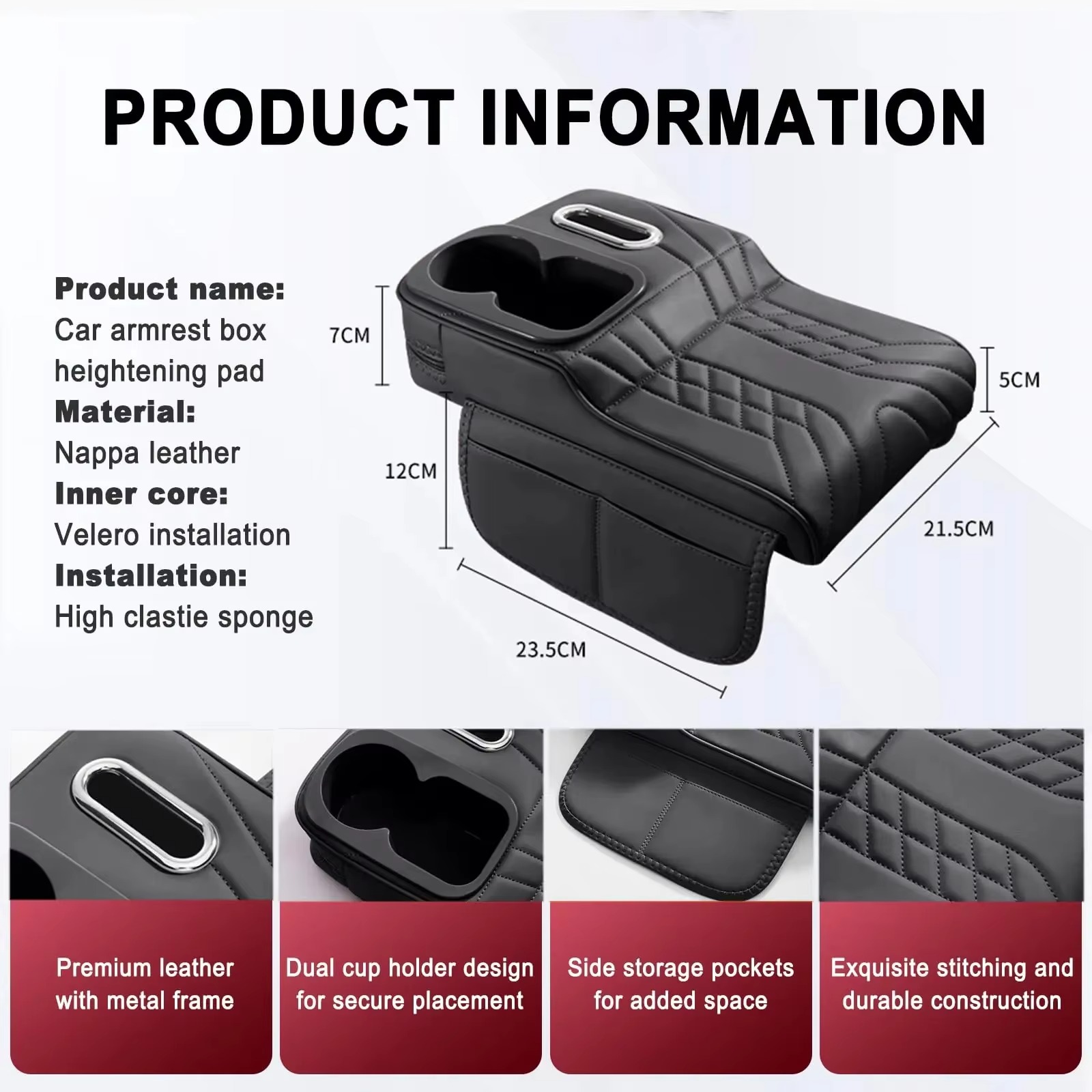 แผ่นเสริมความสูงสำหรับกล่องที่ - Tech Car Accessories บทวิจารณ์และราคา