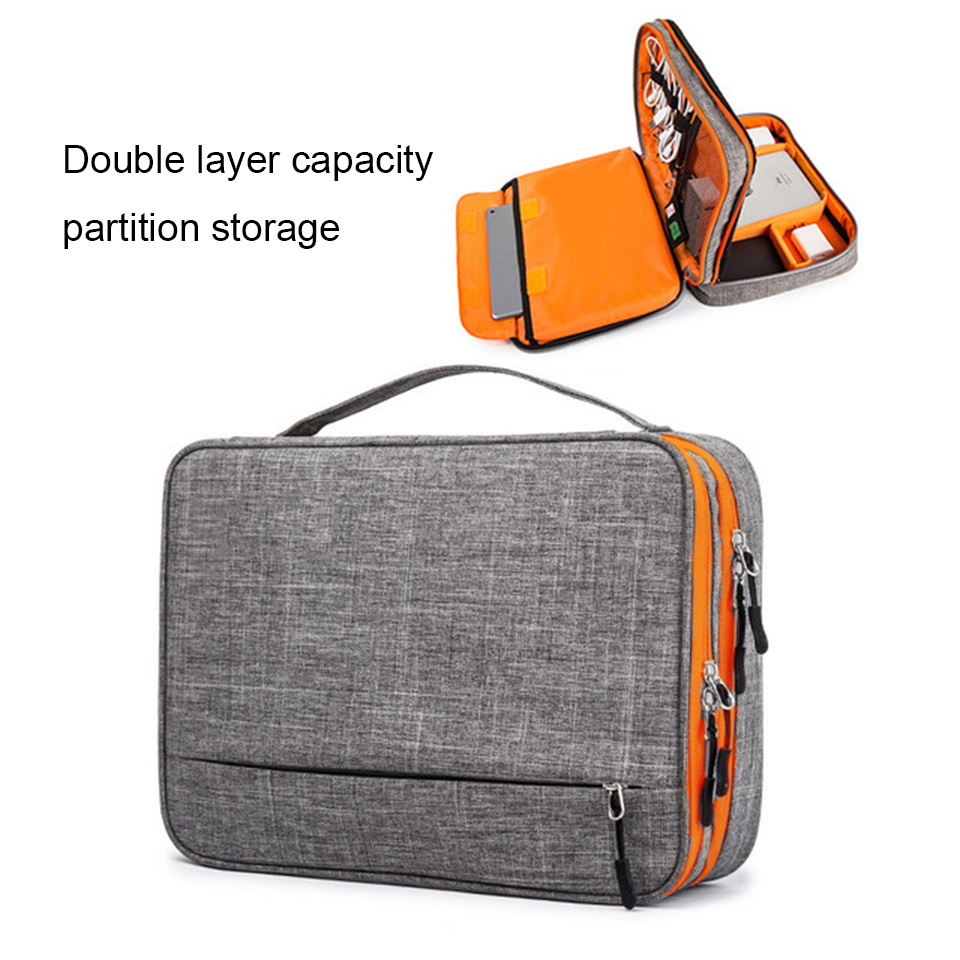Double Layer อุปกรณ์เสริมอิเล็ - Tech Accessories Case บทวิจารณ์และราคา
