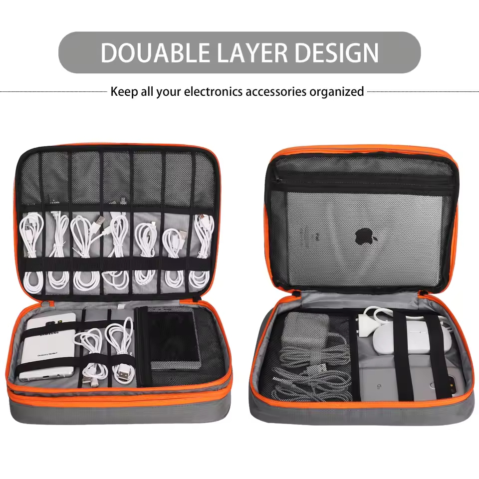 กระเป๋าเก็บสายชาร์จแบบดิจิตอลส - Tech Accessories Case บทวิจารณ์และราคา